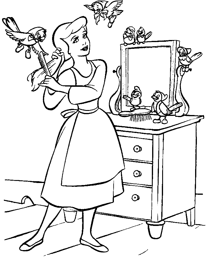 coloriage princesses disney. Coloriages